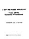 CSP review manual : tools of the systems professional /