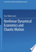 Nonlinear dynamical economics and chaotic motion /