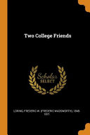 Two college friends /