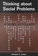 Thinking about social problems : an introduction to constructionist perspectives /