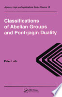 Classifications of Abelian groups and Pontrjagin duality /