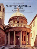 Architecture in Italy, 1500-1600 /