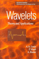 Wavelets : theory and applications /