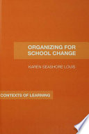 Organizing for school change /
