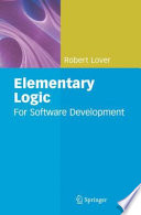 Elementary logic for software development /