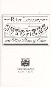 Butchers and other stories of crime /