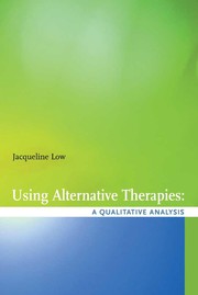 Using alternative therapies : a qualitative analysis /