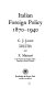 Italian foreign policy, 1870-1940 /