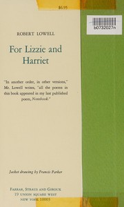 For Lizzie and Harriet.