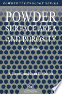 Powder surface area and porosity /