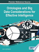 Ontologies and big data considerations for effective intelligence /