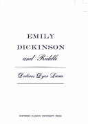 Emily Dickinson and riddle.