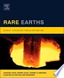 Rare earths : science, technology, production and use /