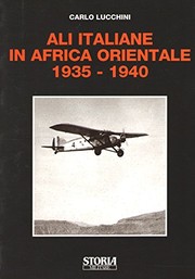 Ali italiane in Africa orientale : 1935-1940 /