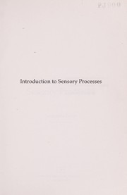 Introduction to sensory processes /