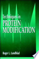 Techniques in protein modification /