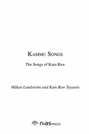I will send my song : Kammu vocal genres in the singing of Kam Raw /