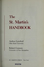 The St. Martin's handbook /