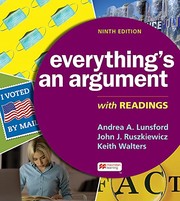 Everything's an argument : with readings /