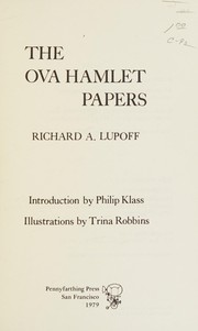 The Ova Hamlet papers /