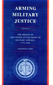 Arming military justice /