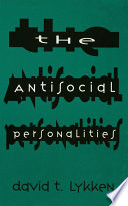 The antisocial personalities /