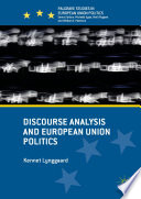Discourse Analysis and European Union Politics /