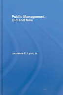 Public management : old and new /