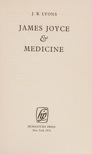 James Joyce & medicine /