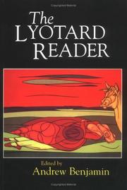 The Lyotard reader /