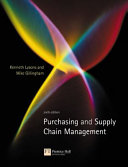 Purchasing and supply chain management /