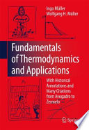 Fundamentals of thermodynamics and applications : with historical annotations and many citations from Avogadro to Zermelo /