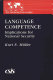 Language competence : implications for national security /