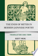ENDS OF METER IN MODERN JAPANESE POETRY translation and form.