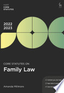 CORE STATUTES ON FAMILY LAW 2022-23.