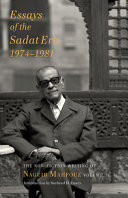 Essays of the Sadat era (1974-1981) : the non-fiction writing of Naguib Mahfouz /