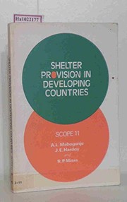 Shelter provision in developing countries ; the influence of standards and criteria /