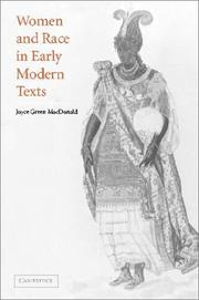 Women and race in early modern texts /