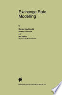 Exchange Rate Modelling /