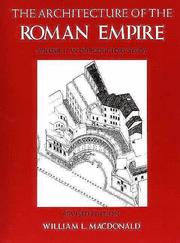 The architecture of the Roman Empire : an introductory study /