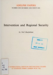 Intervention and regional security /