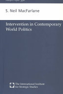 Intervention in contemporary world politics /