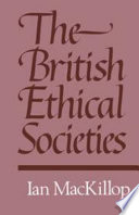 The British ethical societies /