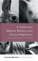 A veterinary materia medica and clinical repertory with a materia medica of the nosodes /