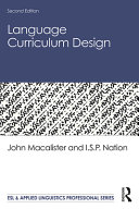 Language curriculum design /
