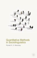 Quantitative methods in sociolinguistics /