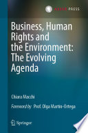 Business, Human Rights and the Environment: The Evolving Agenda /