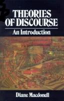 Theories of discourse : an introduction /