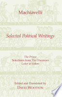 Selected Political Writings /