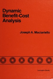 Dynamic benefit-cost analysis : evaluation of public policy in a dynamic urban model /